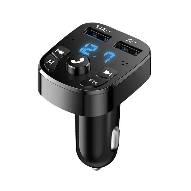 Lecteur MP3 pour voiture, double port USB, chargeur rapide, récepteur FM Bluetooth