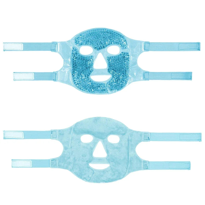 Masque pour les yeux de glace rafraîchissante en Gel, paquet de compresse chaude et froide de perles de Gel, SPA pour le visage pour femme endormie, pression, maux de tête, soins de la peau