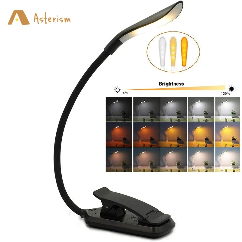 Lampe de lecture flexible, idéale pour la chambre à coucher