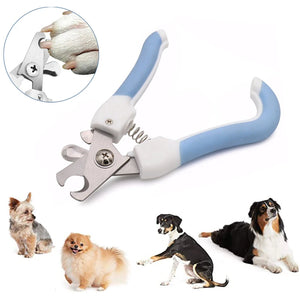 Coupe-ongles pour animaux de compagnie, en acier inoxydable, accessoire de toilettage