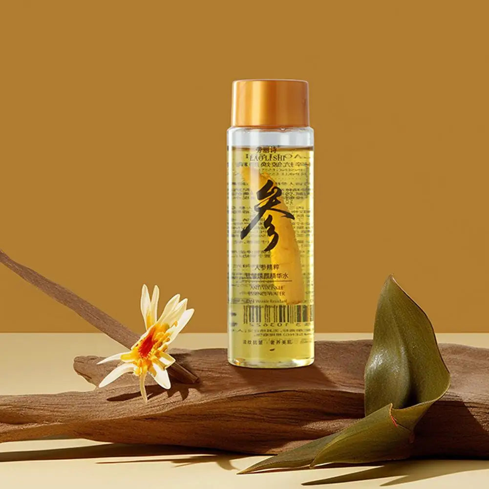 Sérum pour le visage au Ginseng, huile essentielle Anti-âge, Anti-rides, estompe les ridules, nourrissant, hydratant, soins pour la peau, 120ml