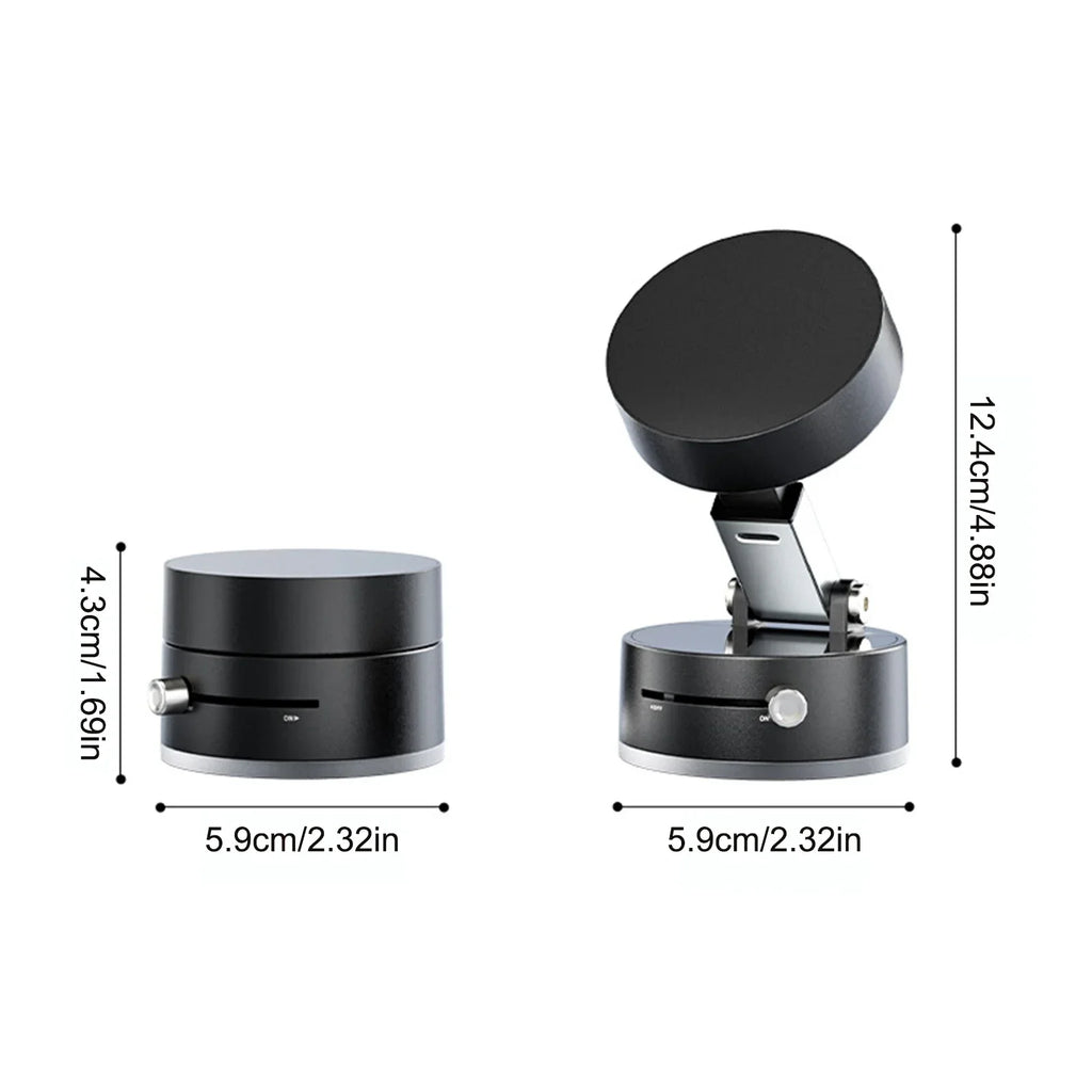 Support de téléphone magnétique à ventouse pour voiture, pliable et double face, accessoire de voiture