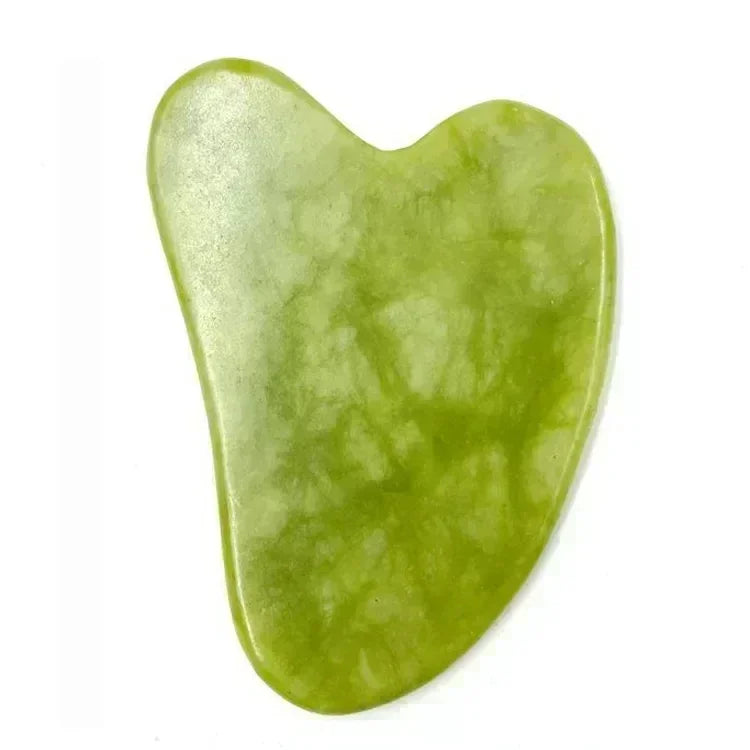 Rouleau de Jade naturel pour le visage Gua Sha, pierre naturelle, masseur de corps et de cou, points d'acupuncture, soins oculaires, Spa, outils de Massage, Lifting du visage