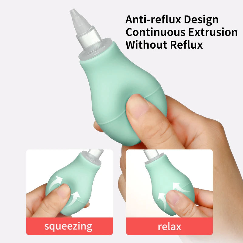 Aspirateur nasal pour bébé, nettoyeur de nez, anti-reflux, nettoyeur de morve