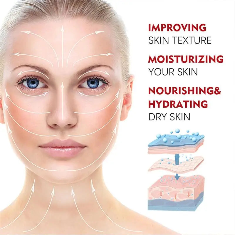 Crème anti-déformable pour le visage, effet instantané, anti-âge, améliore les ridules, nourrissante, soins de la peau, nouveau