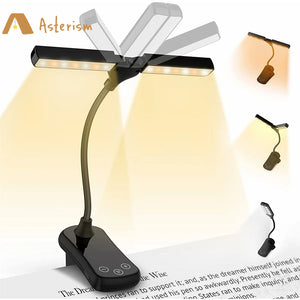 Lampe de lecture portable à pince, mini veilleuse pour chambre d'enfant