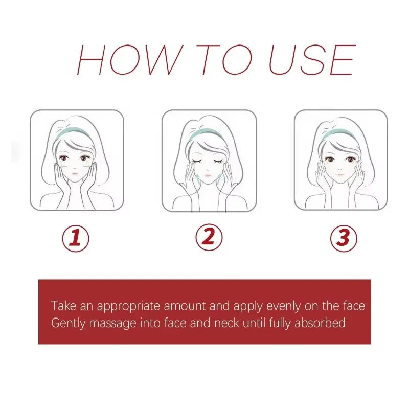 Crème anti-déformable pour le visage, effet instantané, anti-âge, améliore les ridules, nourrissante, soins de la peau, nouveau