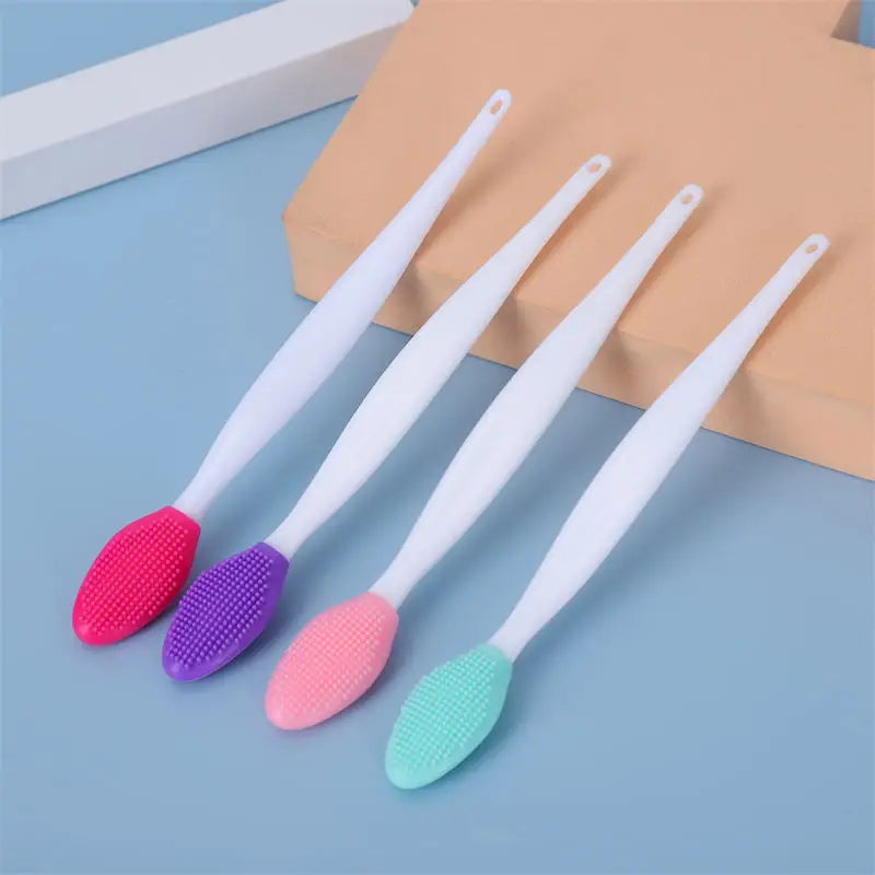 Brosse de nettoyage du visage Double face à main, bâton de nettoyage des points noirs, nettoyage en profondeur, exfoliant pour la peau, 5 à 20 pièces
