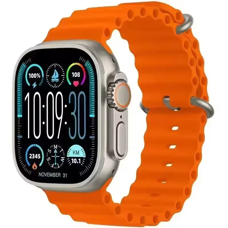 Original HK9 Ultra2 Max Smart Watch Men AMOLED Screen ChatGPT NFC BT Call 2GB ROM Watches GPS PK HK8 HK9 Pro Max Smartwatch Men