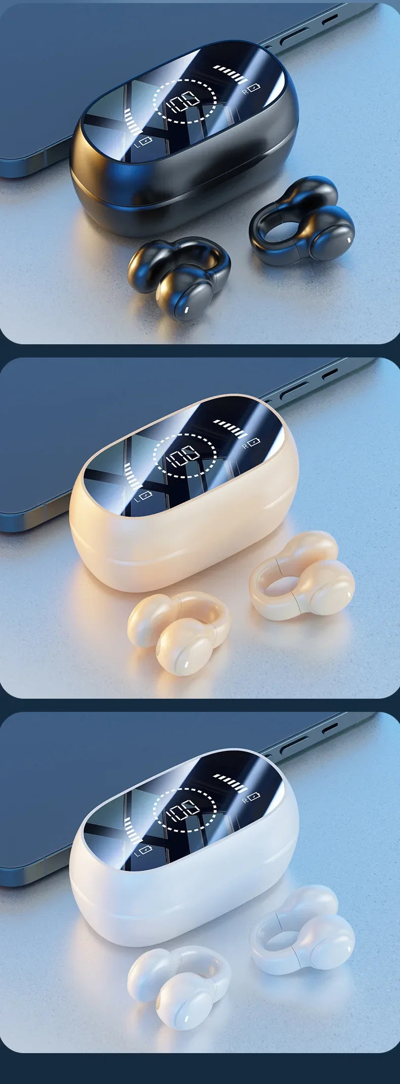 Écouteurs sans fil Bluetooth 5.3