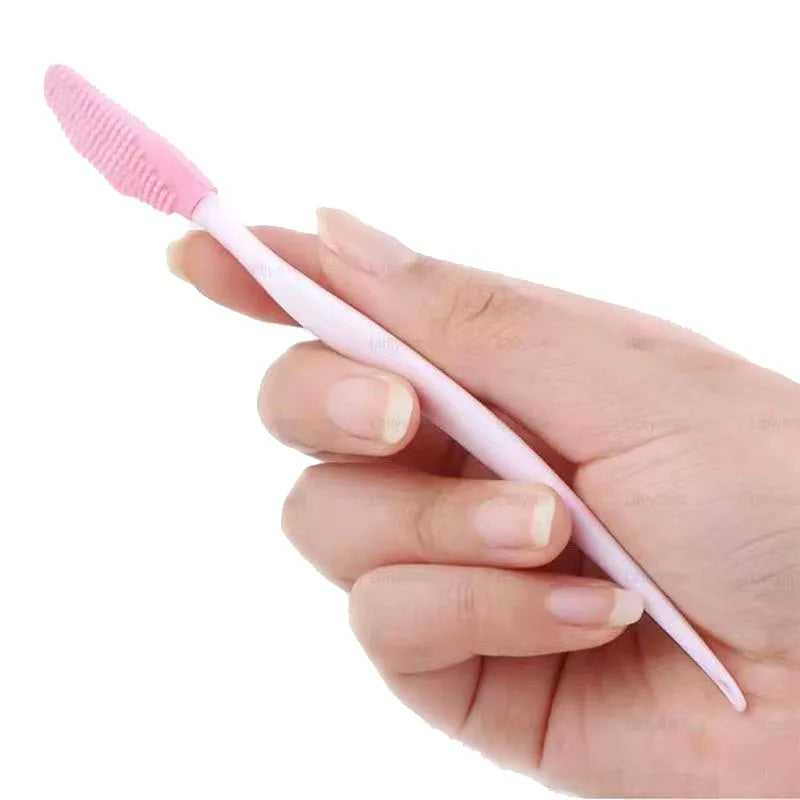 Brosse de nettoyage du visage Double face à main, bâton de nettoyage des points noirs, nettoyage en profondeur, exfoliant pour la peau, 5 à 20 pièces