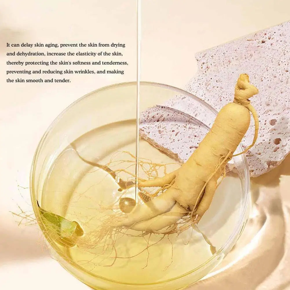 Sérum pour le visage au Ginseng, huile essentielle Anti-âge, Anti-rides, estompe les ridules, nourrissant, hydratant, soins pour la peau, 120ml