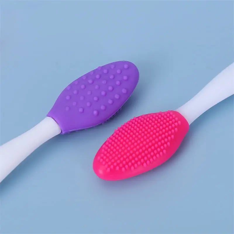 Brosse de nettoyage du visage Double face à main, bâton de nettoyage des points noirs, nettoyage en profondeur, exfoliant pour la peau, 5 à 20 pièces