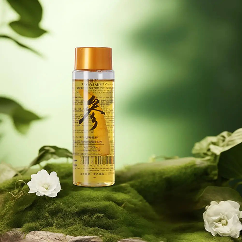 Sérum pour le visage au Ginseng, huile essentielle Anti-âge, Anti-rides, estompe les ridules, nourrissant, hydratant, soins pour la peau, 120ml