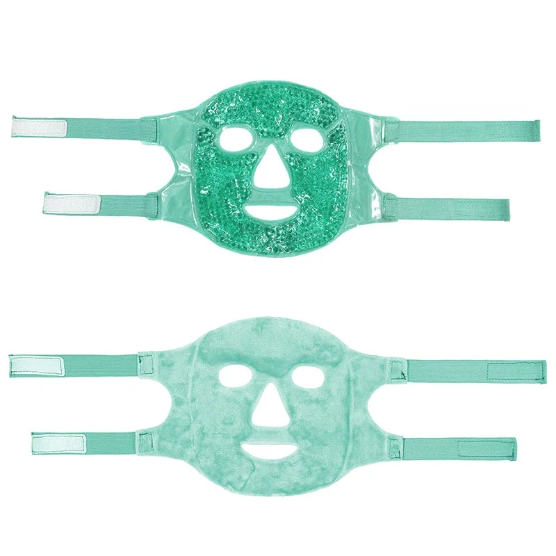 Masque pour les yeux de glace rafraîchissante en Gel, paquet de compresse chaude et froide de perles de Gel, SPA pour le visage pour femme endormie, pression, maux de tête, soins de la peau