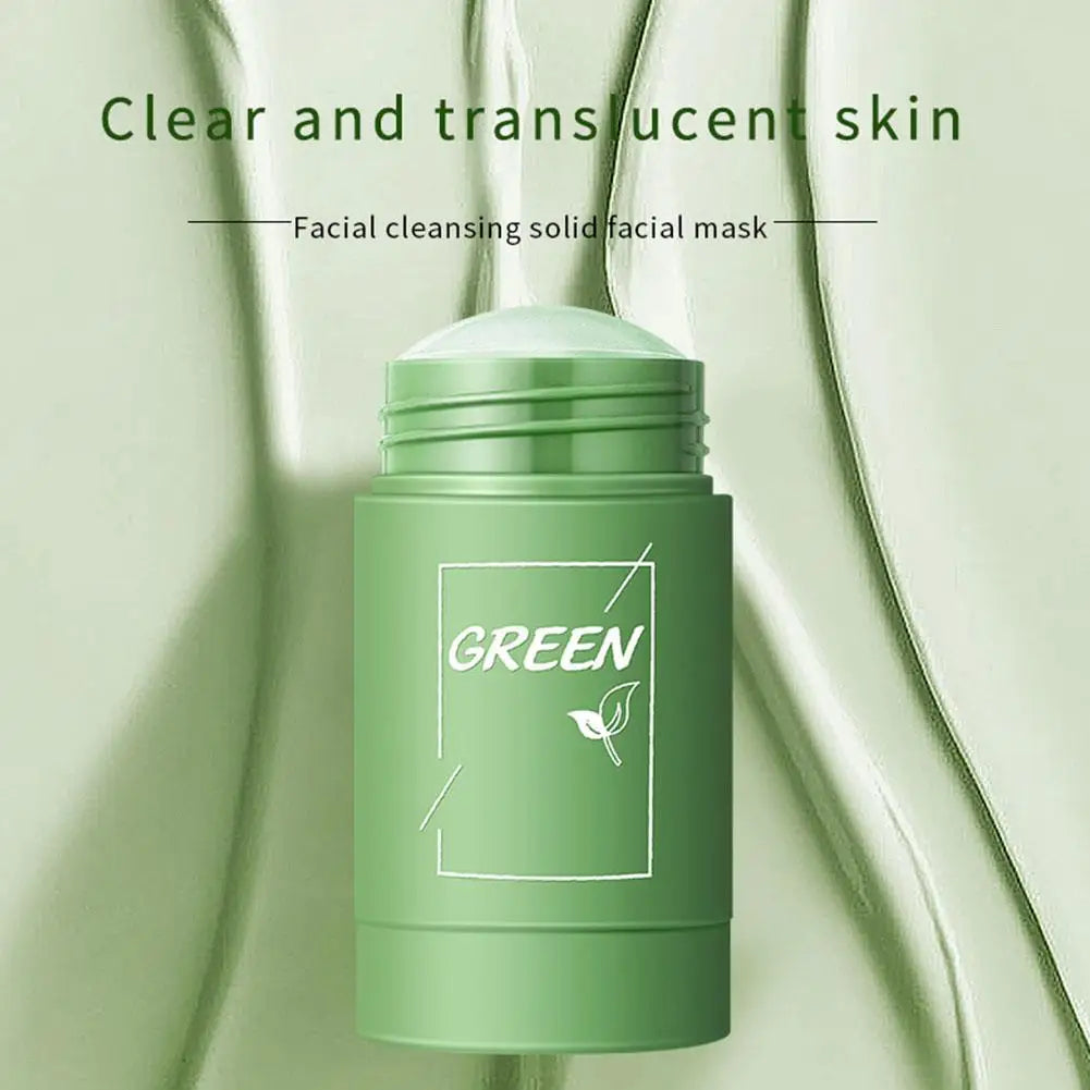 Crème anti-imperfections au thé vert, soins de la peau, dissolvant de taches foncées, minimiseur de pores, expectorateur de points noirs, traitement pur de la peau