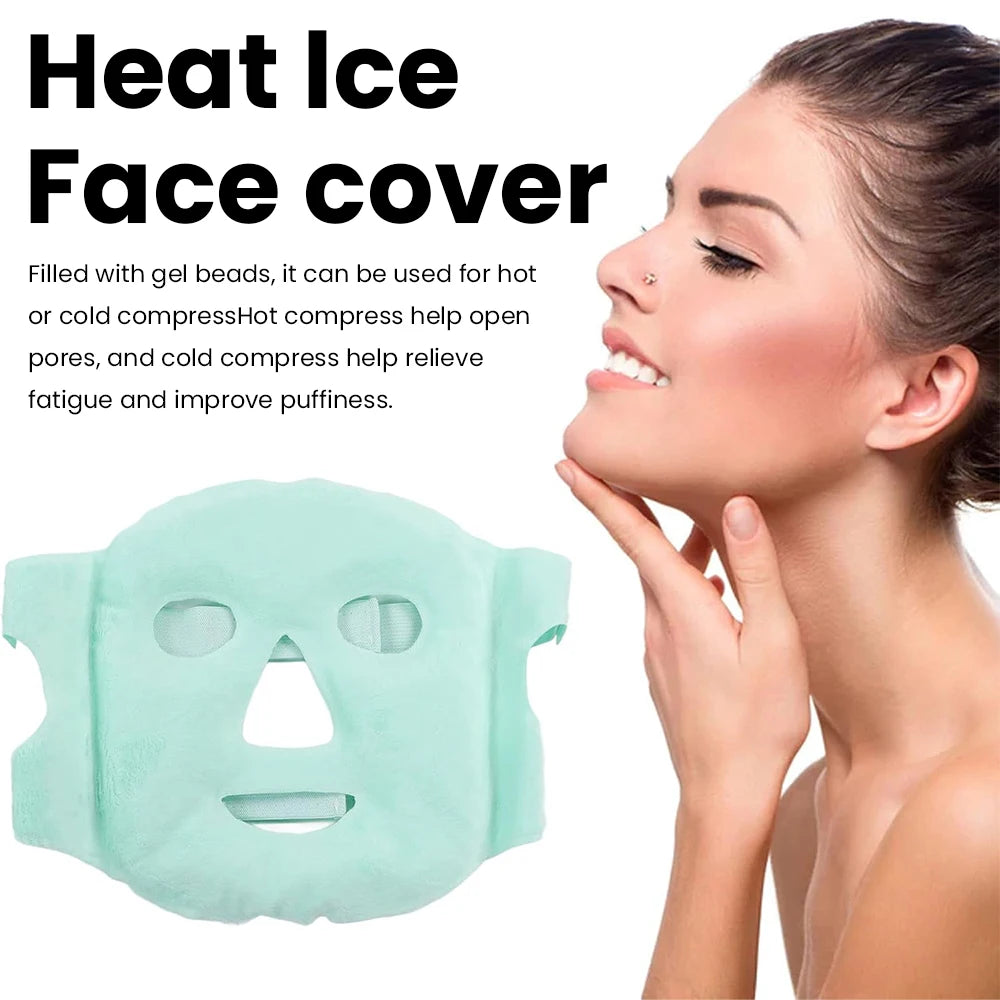 Masque pour les yeux de glace rafraîchissante en Gel, paquet de compresse chaude et froide de perles de Gel, SPA pour le visage pour femme endormie, pression, maux de tête, soins de la peau