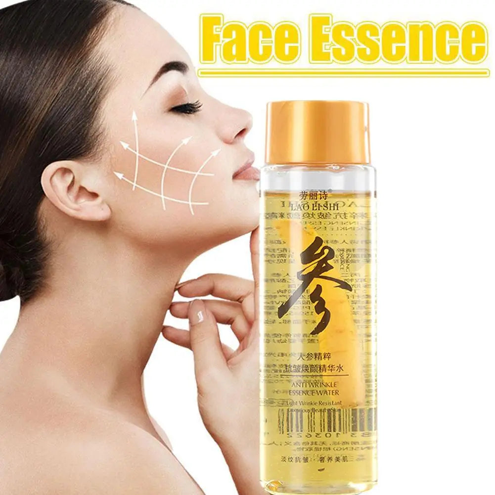 Sérum pour le visage au Ginseng, huile essentielle Anti-âge, Anti-rides, estompe les ridules, nourrissant, hydratant, soins pour la peau, 120ml