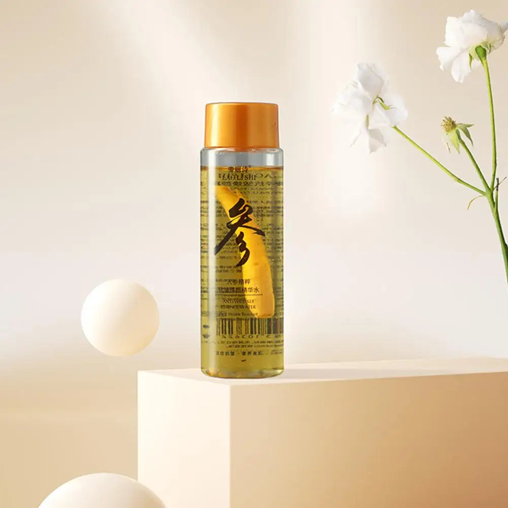 Sérum pour le visage au Ginseng, huile essentielle Anti-âge, Anti-rides, estompe les ridules, nourrissant, hydratant, soins pour la peau, 120ml