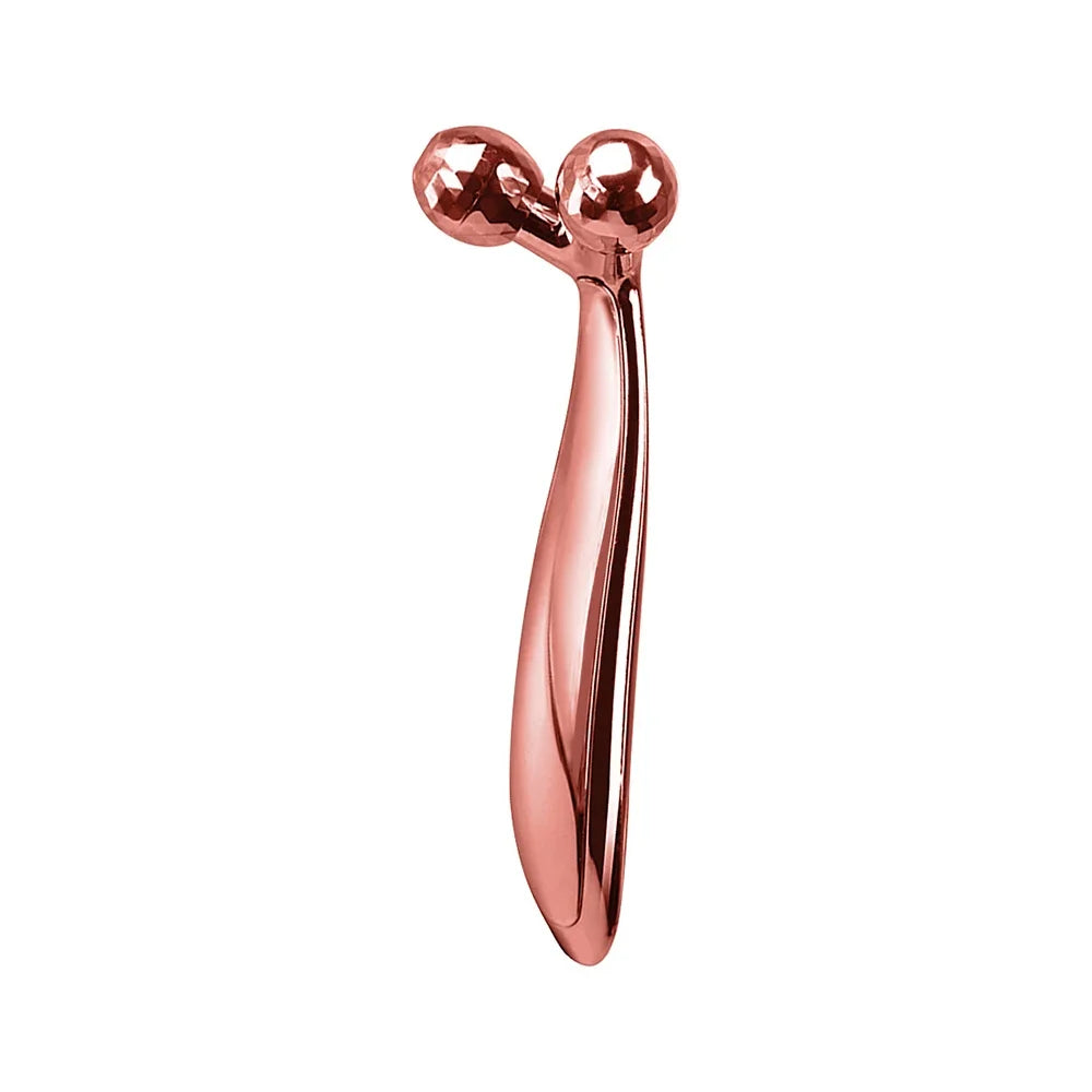 Masseur de visage et de cou à rouleau 3D en forme de Y, rotation à 360 degrés, outils de Massage du corps mince + grattoir Gouache Guasha, Lifting de la peau, dissolvant de rides
