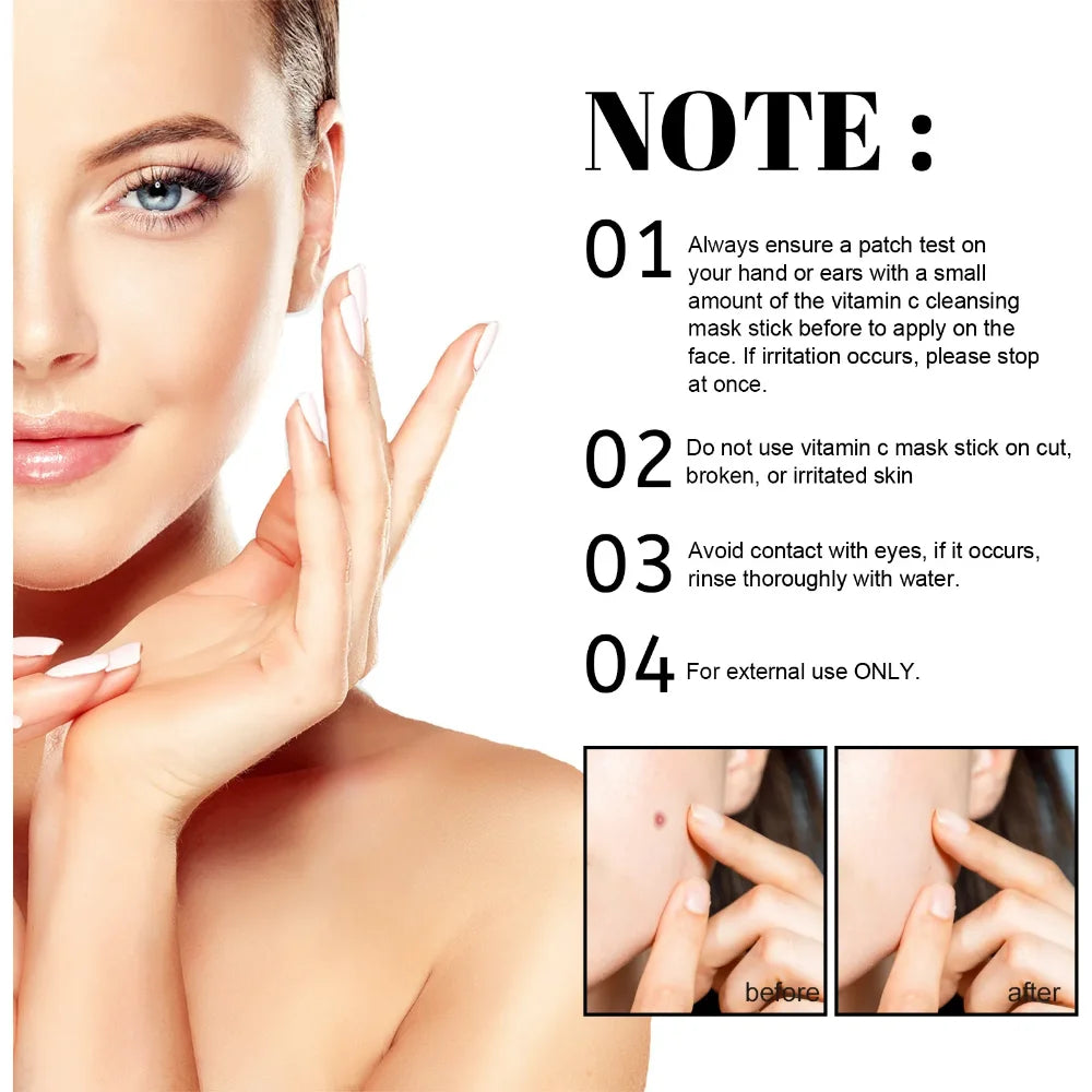 Masque facial solide nettoyant au thé vert, bâton nettoie les Pores, élimine l'acné, points noirs, contrôle de l'huile, éclaircit, hydratant, beauté, ensemble pour la peau
